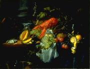 Pieter de Ring Still Life with Lobster Germany oil painting artist
